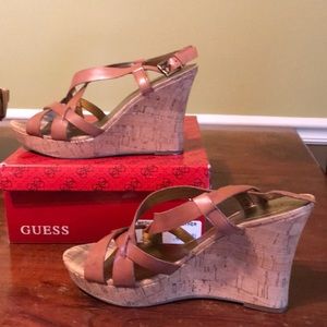 Guess wedges in great condition